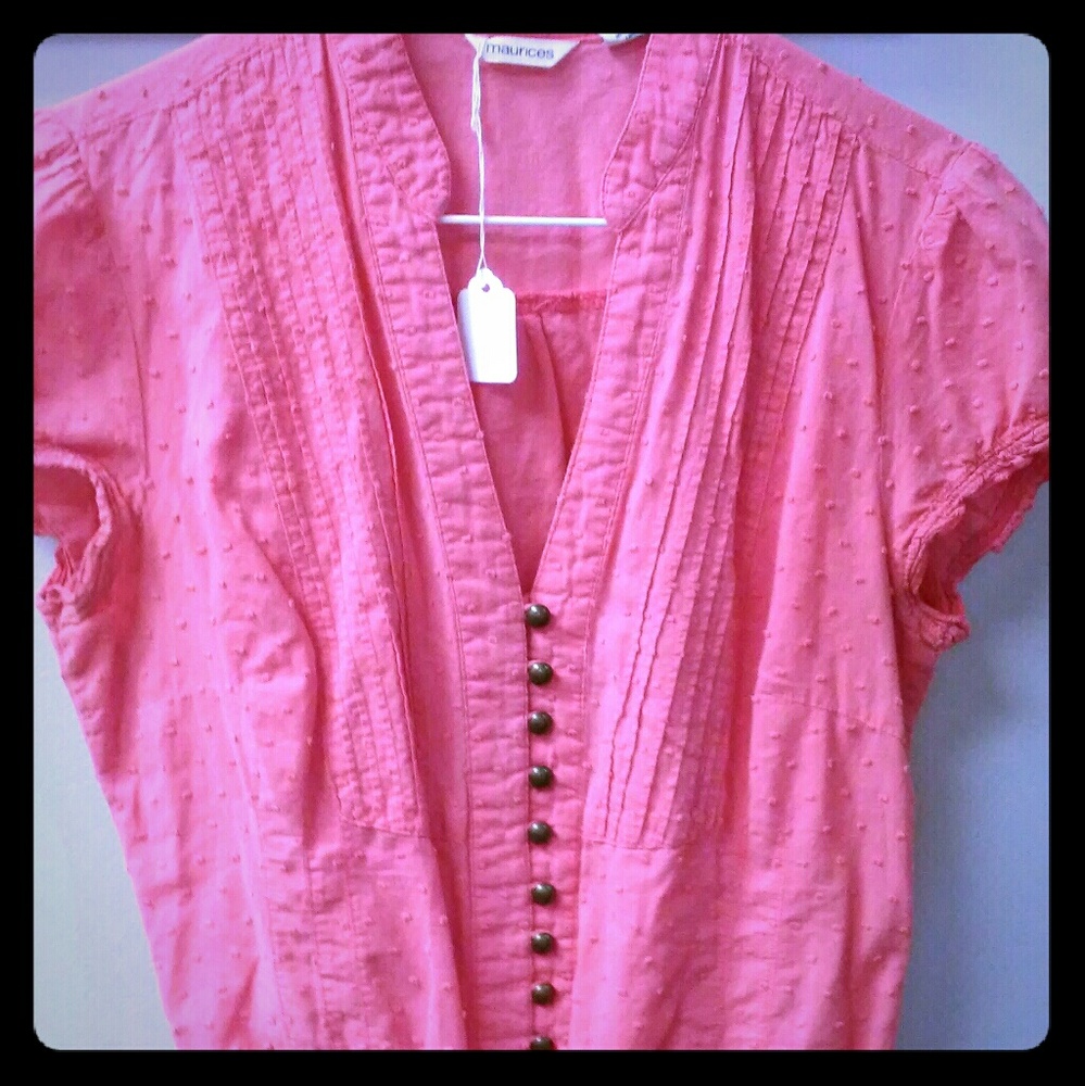 Maurices Unique Pink T